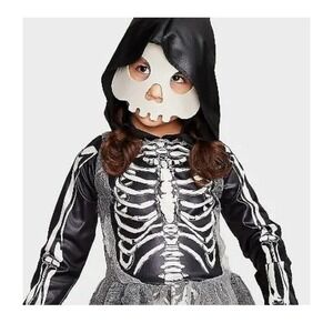 Girl's NEW Mystic Bones Halloween Costume Dress with Mask Large - Hyde & EEK!
